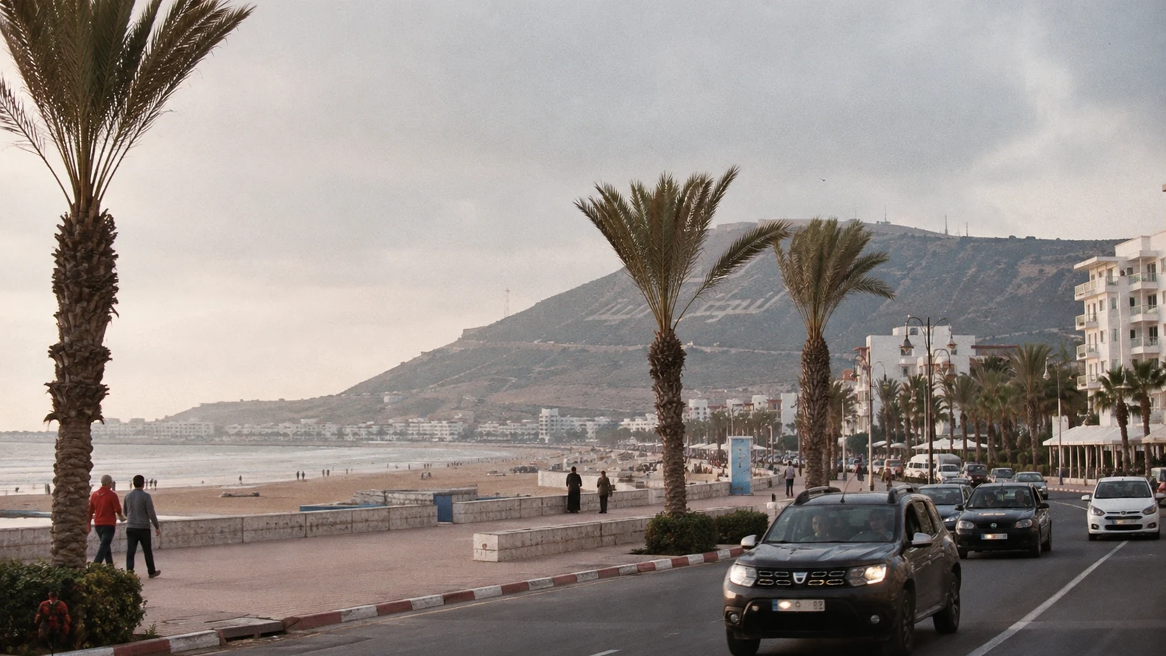 Front de mer à Agadir