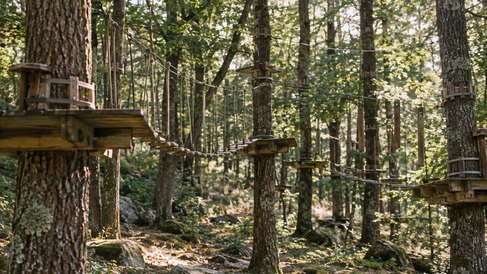 Parc aventure en famille : idées de sorties nature