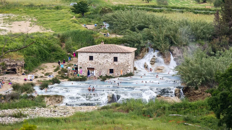 Cascate del Mulino à Saturnia : accès et conseils