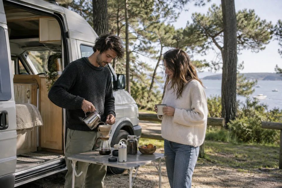 Explorer la Nouvelle-Aquitaine en van aménagé depuis Bordeaux