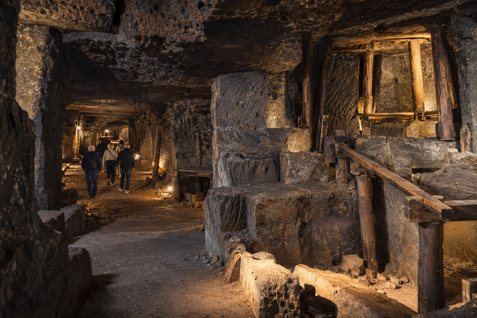 Galeries archéologiques de la mine romaine de Meurin Galeries archéologiques de la mine romaine de Meurin