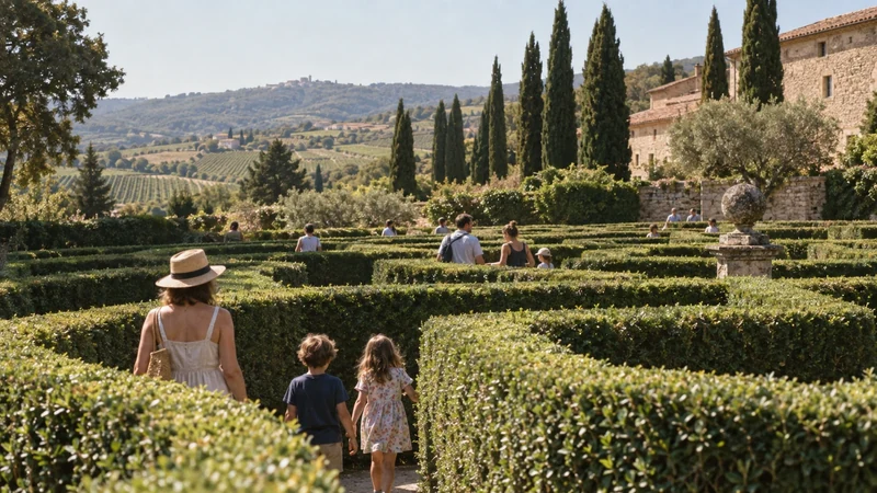 Teraventure dans l’Hérault : labyrinthe et tyrolienne