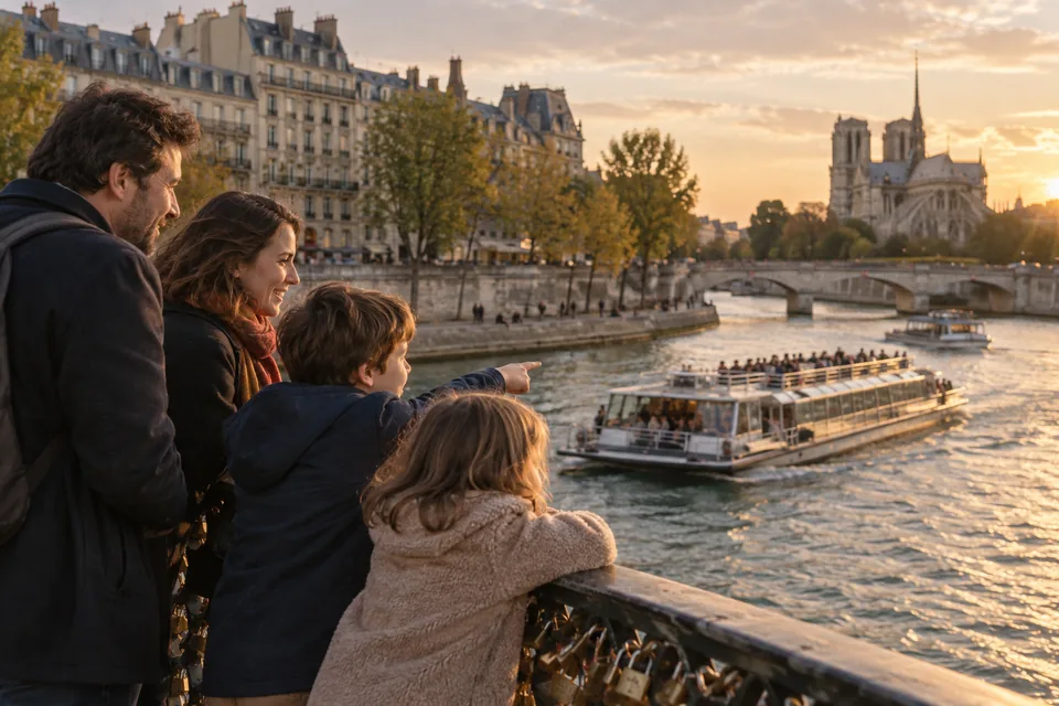 Organiser un week-end en famille à Paris