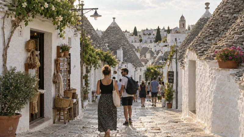 Alberobello aux Pouilles : les trulli
