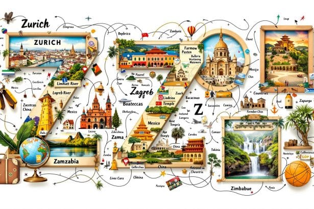 Les villes en Z : Découvrez 10 destinations incontournables à explorer