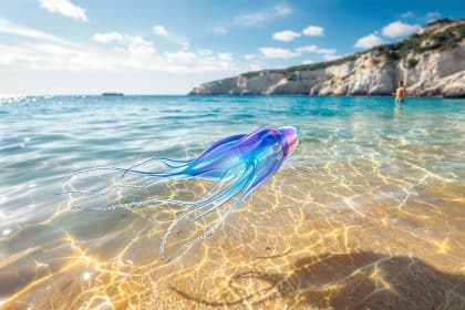 Fausse méduse : attention au siphonophore portugaise dans les eaux chaudes de Méditerranée
