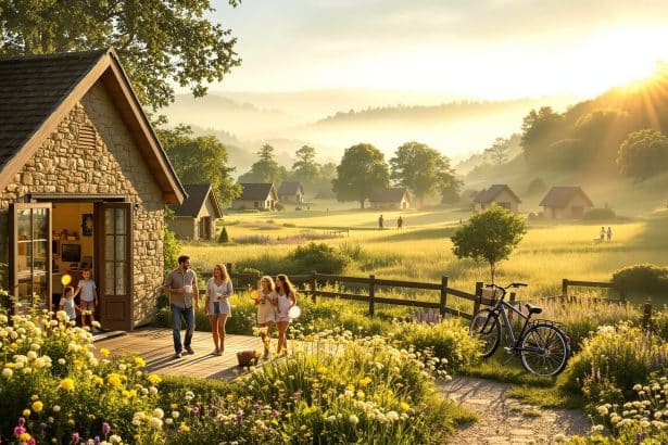 Vivez une expérience authentique en famille dans un village de vacances nature à Iris