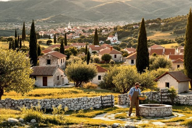 Pristeg, joyau caché de la Dalmatie du Nord : explorez un village croate authentique