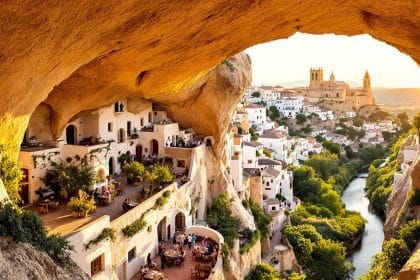 Setenil de las Bodegas : explorez le village troglodytique et ses bodegas andalouses.