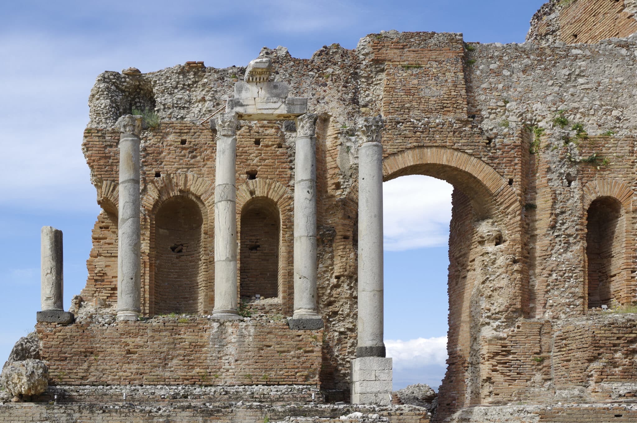 Théâtre antique de Taormine en Sicile