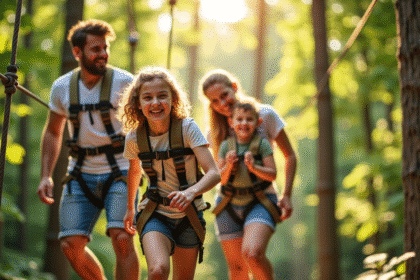 Parc aventure en famille : nos idées de sorties nature à tester cet été