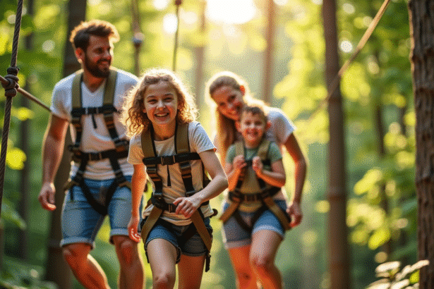 Parc aventure en famille : nos idées de sorties nature à tester cet été
